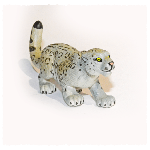 Figura Leopardo de las Nieves
