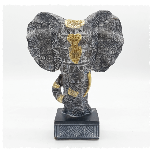 Figura pedestal Elefante...
